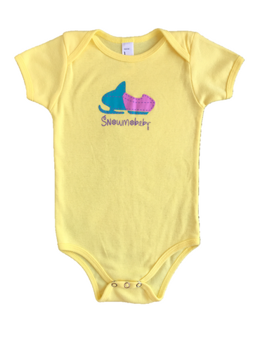 Classic Snowmobaby Infant Onesie - Lemon Yellow
