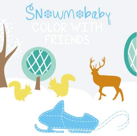 Snowmobaby Coloring Book